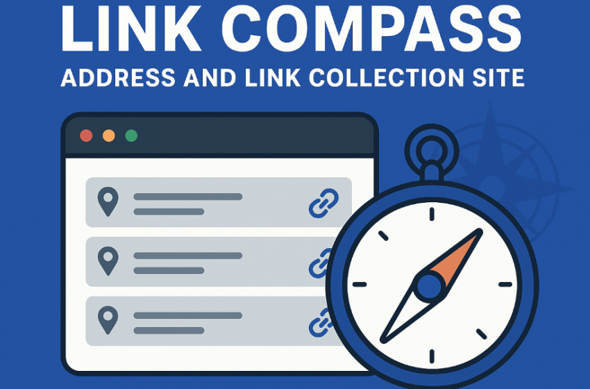 주소나침반: 한국의 유용한 정보 사이트 주소를 한곳에 모은 필수 플랫폼